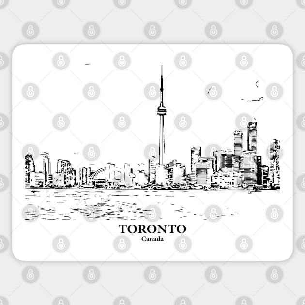 Toronto - Canada Sticker by Lakeric